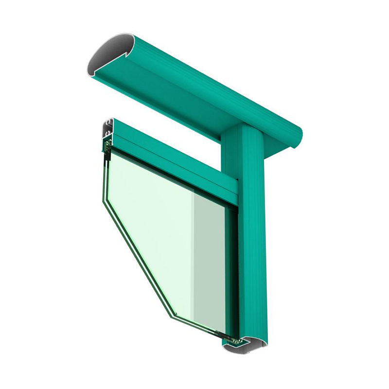 مقاطع درابزين الشرفة المصنوعة من الألومنيوم