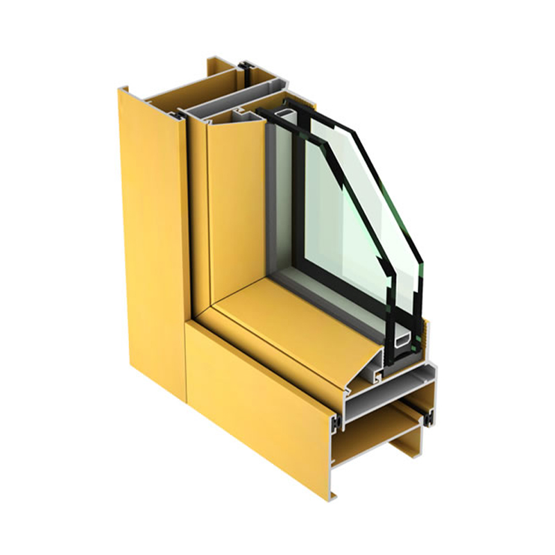 ملفات تعريف النوافذ المفصلية المصنوعة من الألومنيوم غير الحراري